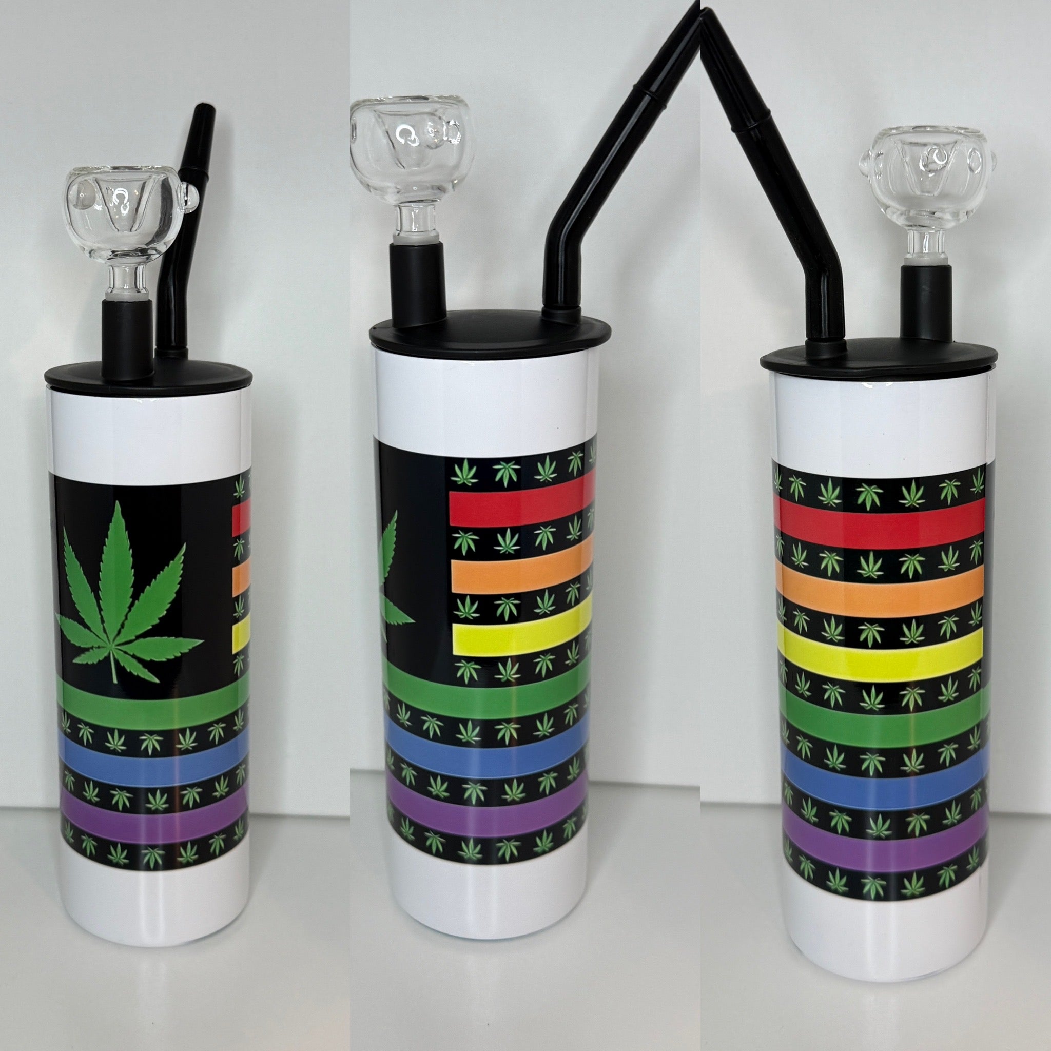 Weed Flag Smoking Tumbler