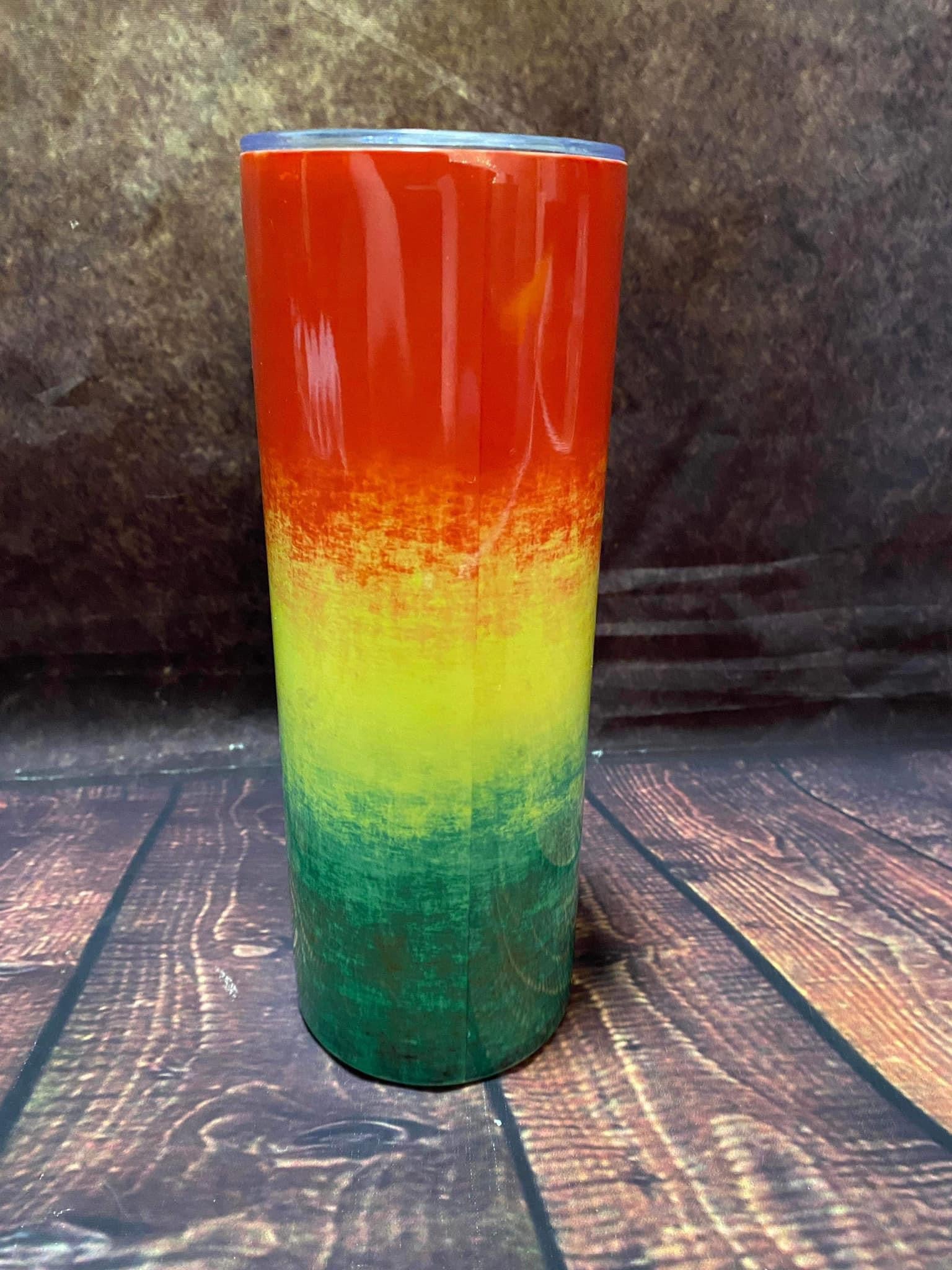Red Yellow Green Tumbler