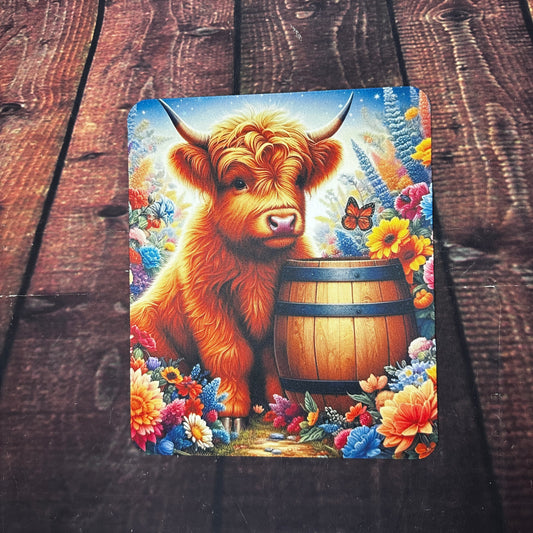 Highland Cow Mouse Pad