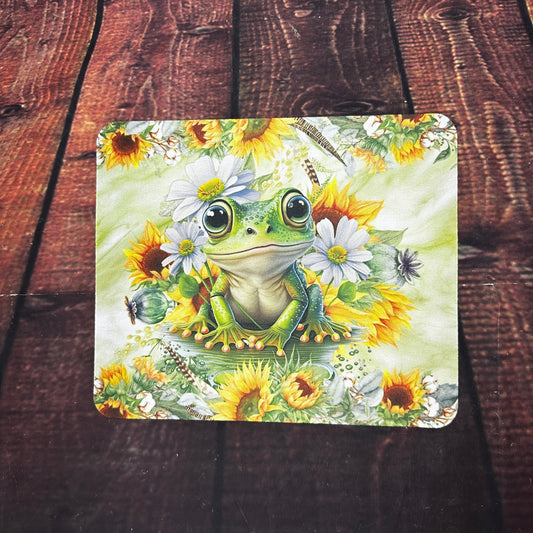 Green Frog Mouse Pad