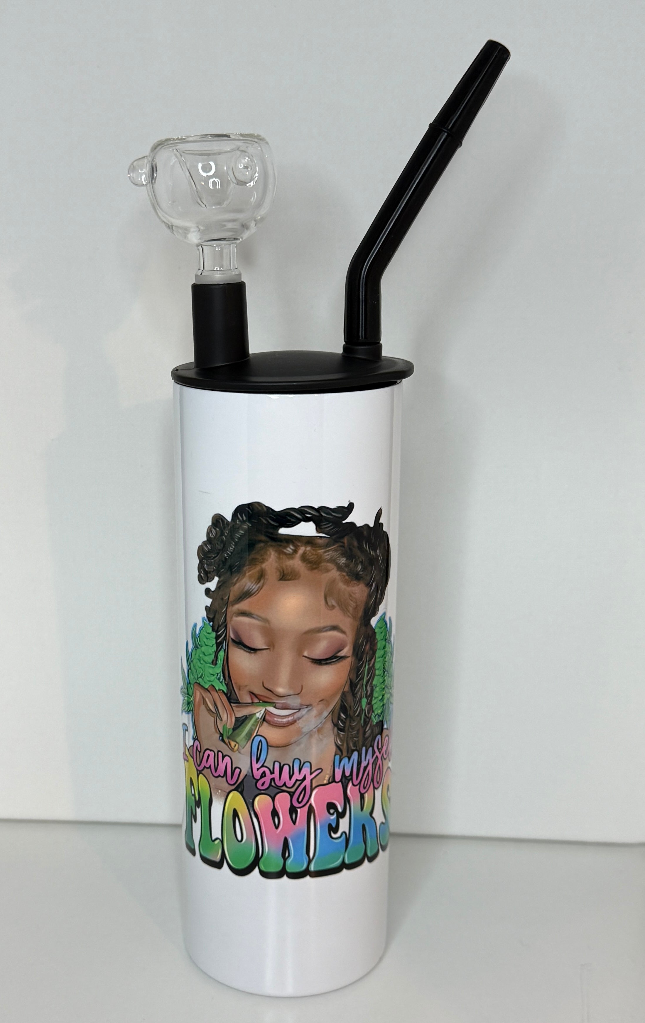 Buy Myself Flowers Smoking Tumbler