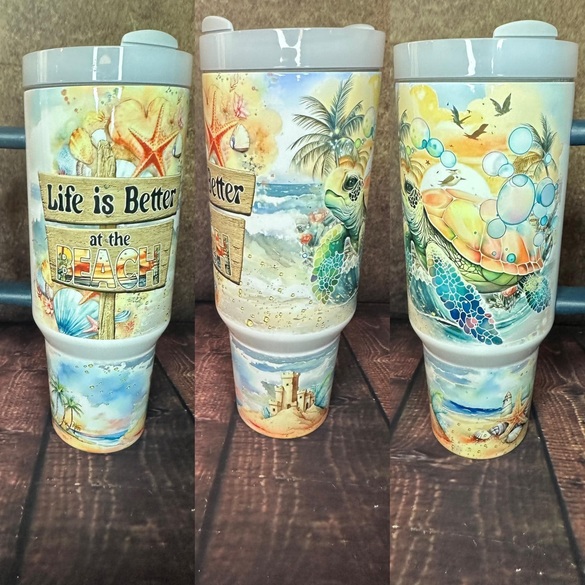 Life Better Beach Tumbler