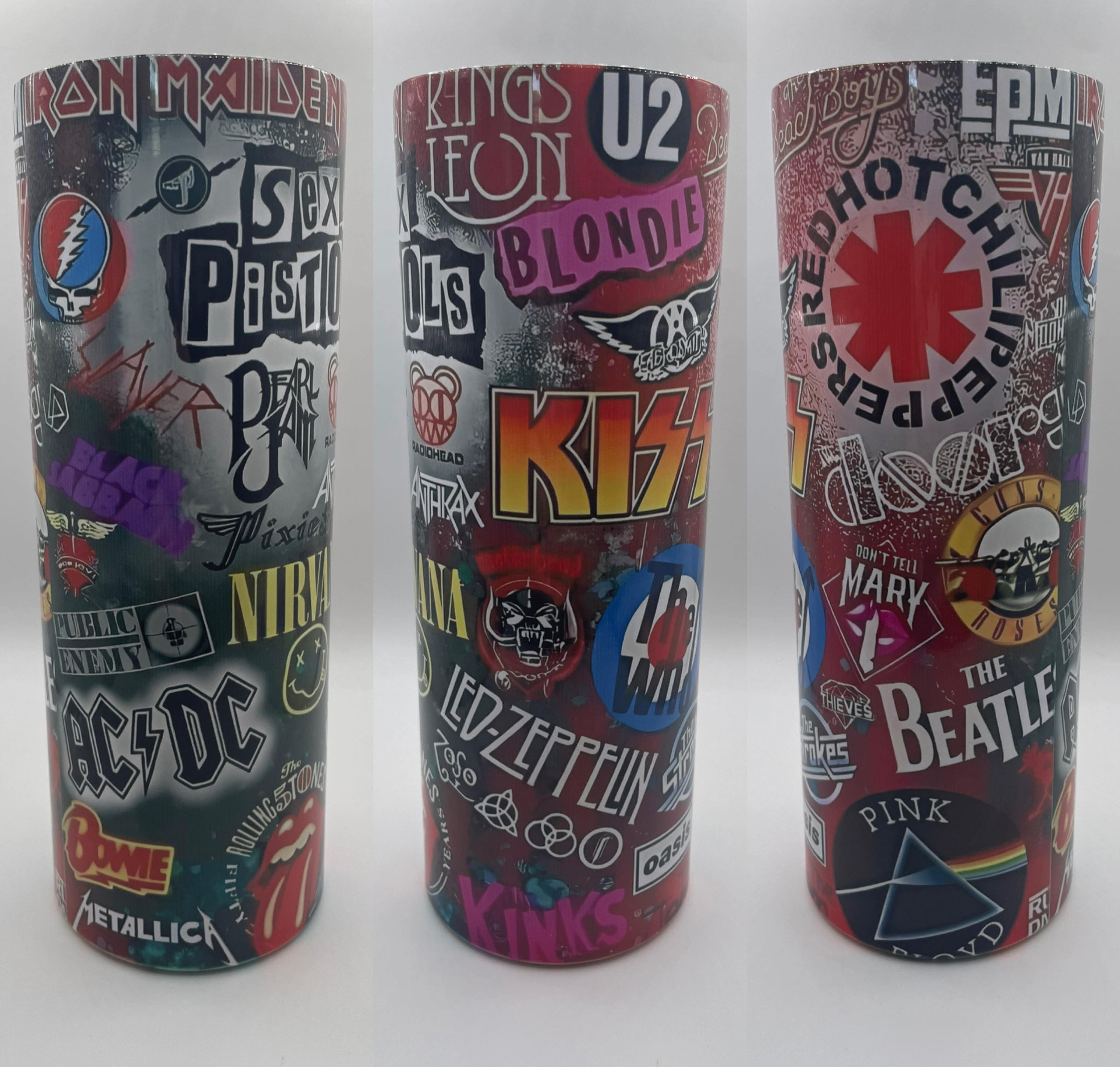 Rock Bands Tumbler