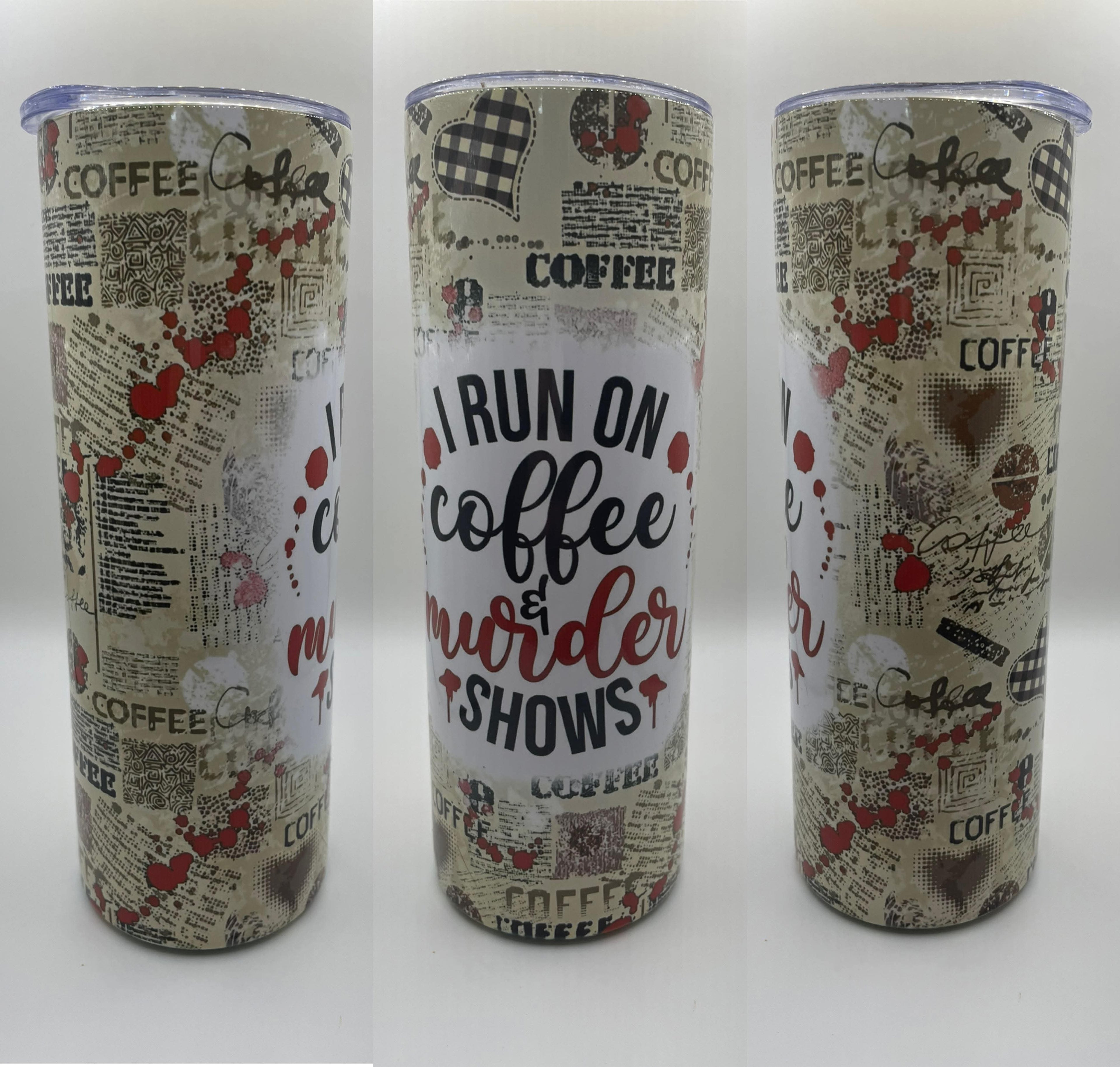 Coffee & Murder Shows Tumbler