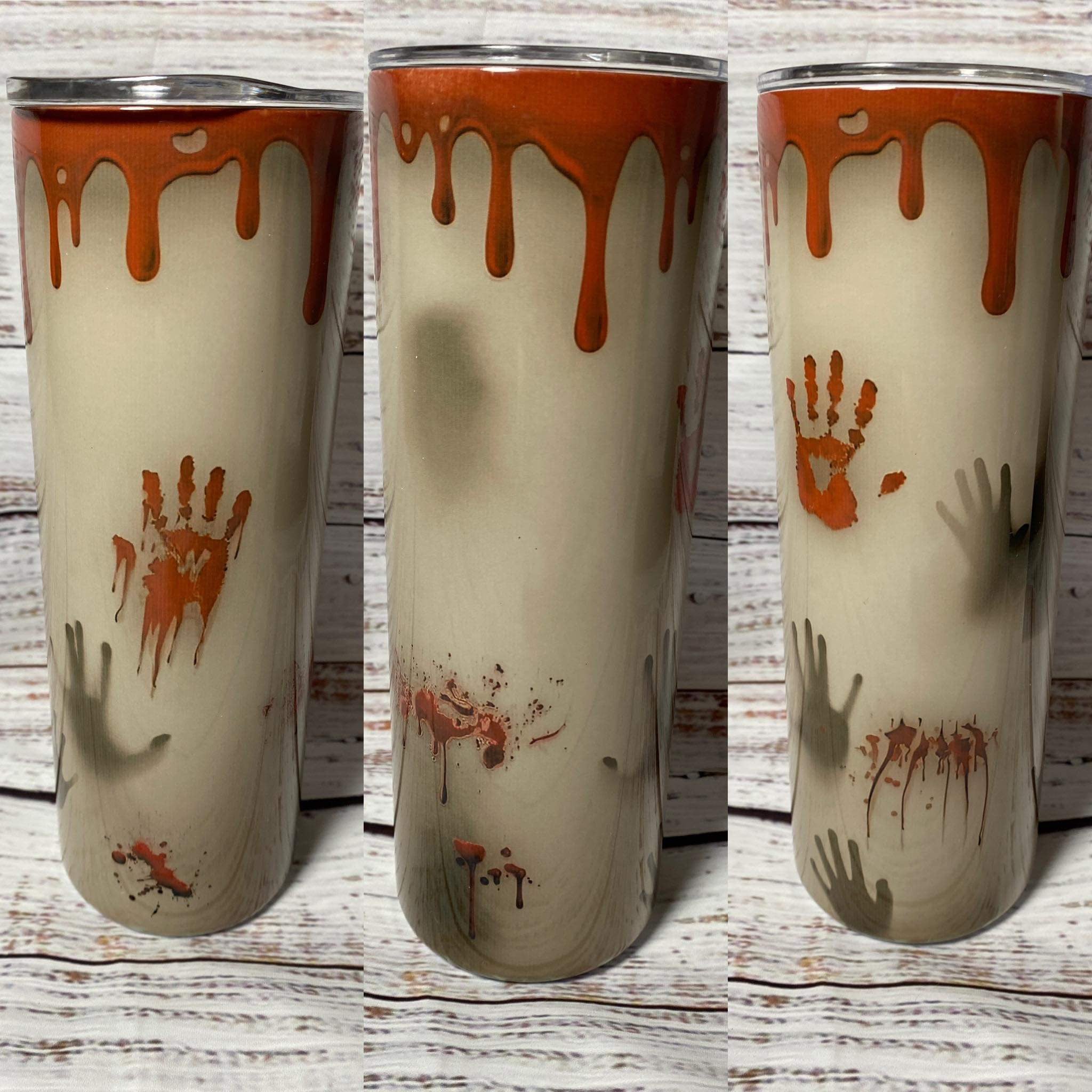 Bloody Hands Tumbler